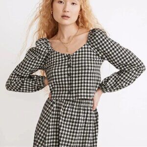 Madewell Men's Gingham Crop-top